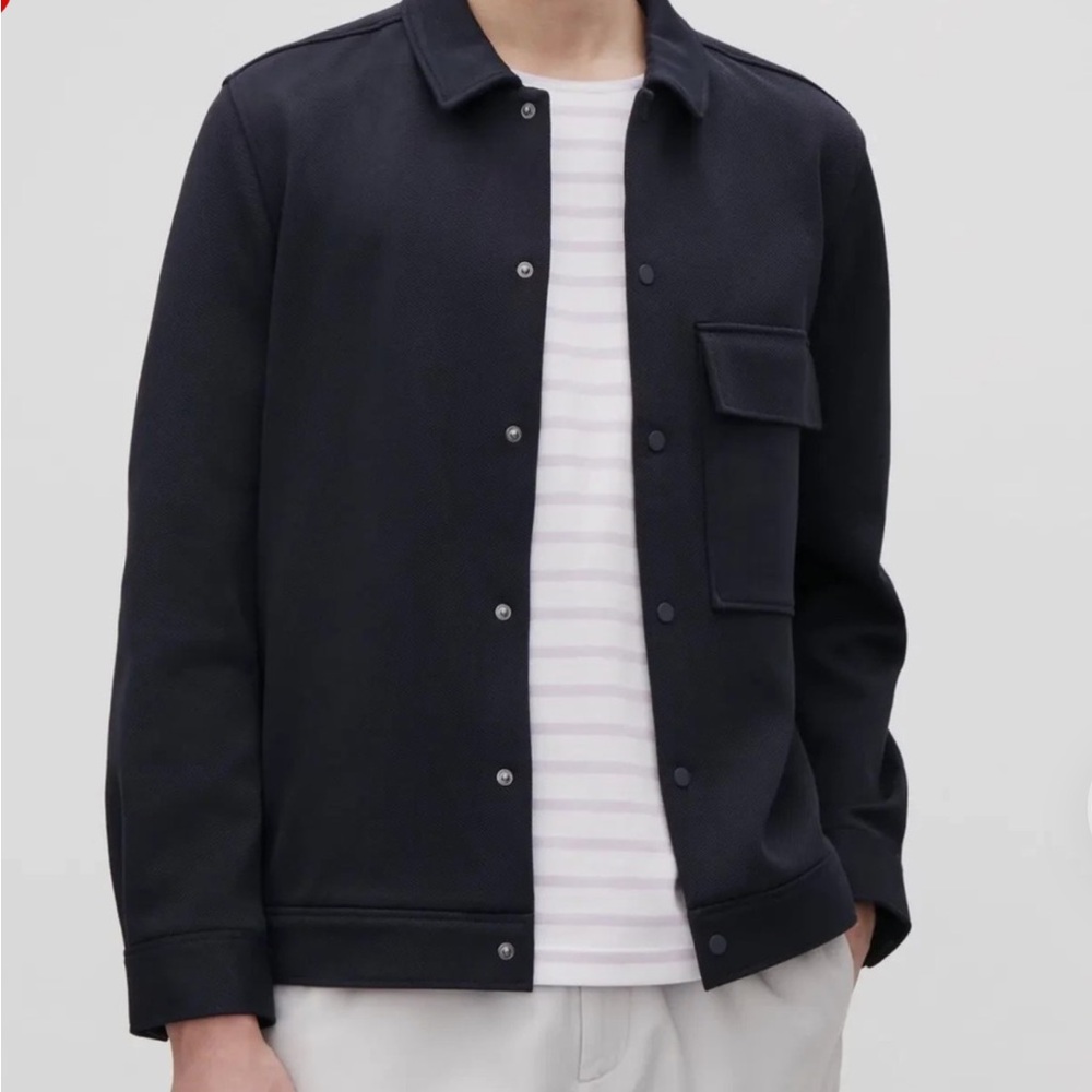 COS Jersey Twill Shirt Jacket size Medium
